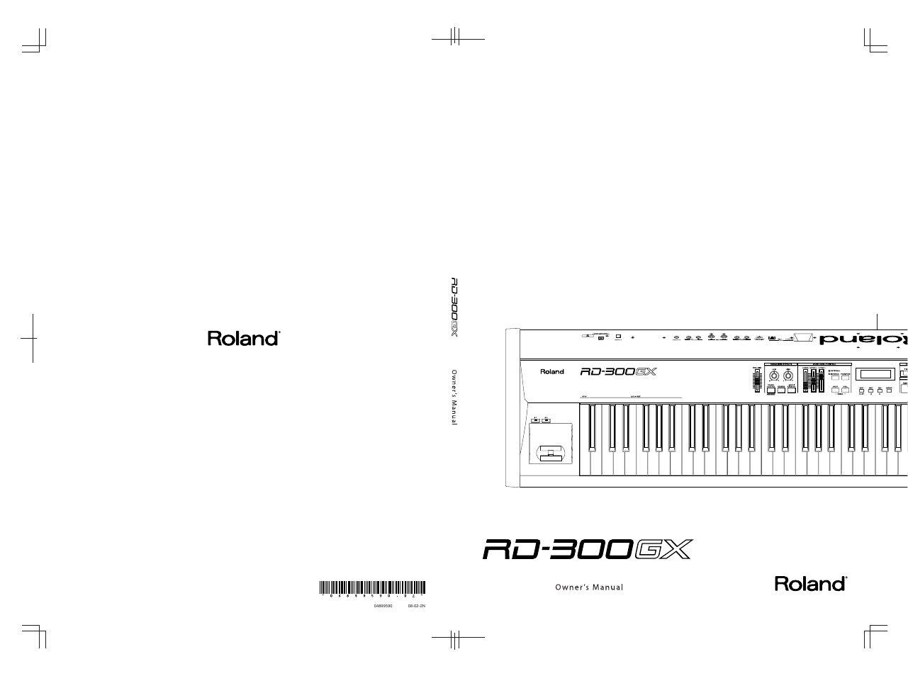 Roland RD-300GX User Manual | Page 108 / 108