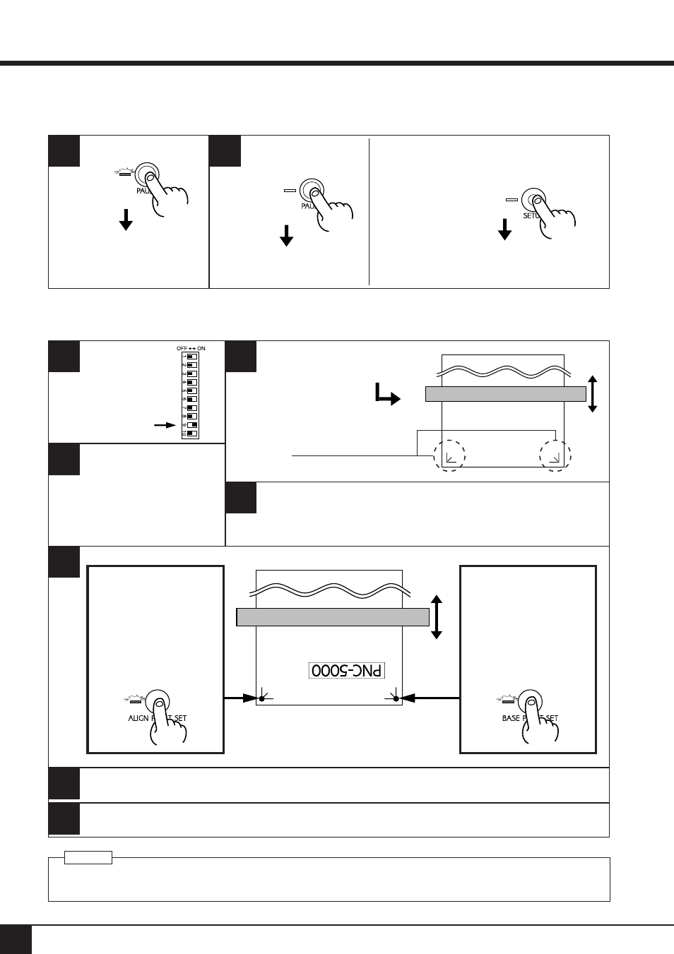 7 pausing operations | Roland COLOR CAMM PNC-5000 User Manual | Page 12 / 19