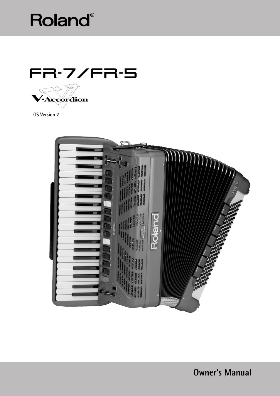 Roland V-ACCORDION FR-5 User Manual | 114 pages