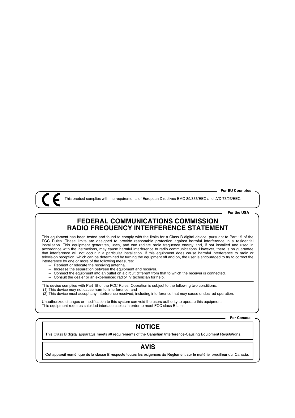 Notice avis | Roland V-ACCORDION FR-5 User Manual | Page 113 / 114