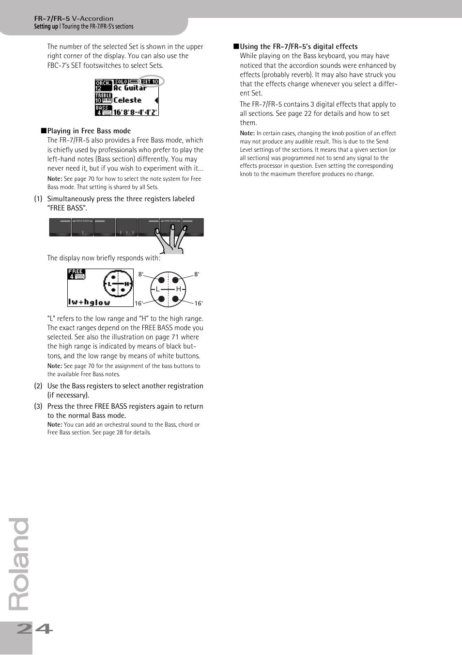 Roland V-ACCORDION FR-5 User Manual | Page 24 / 114