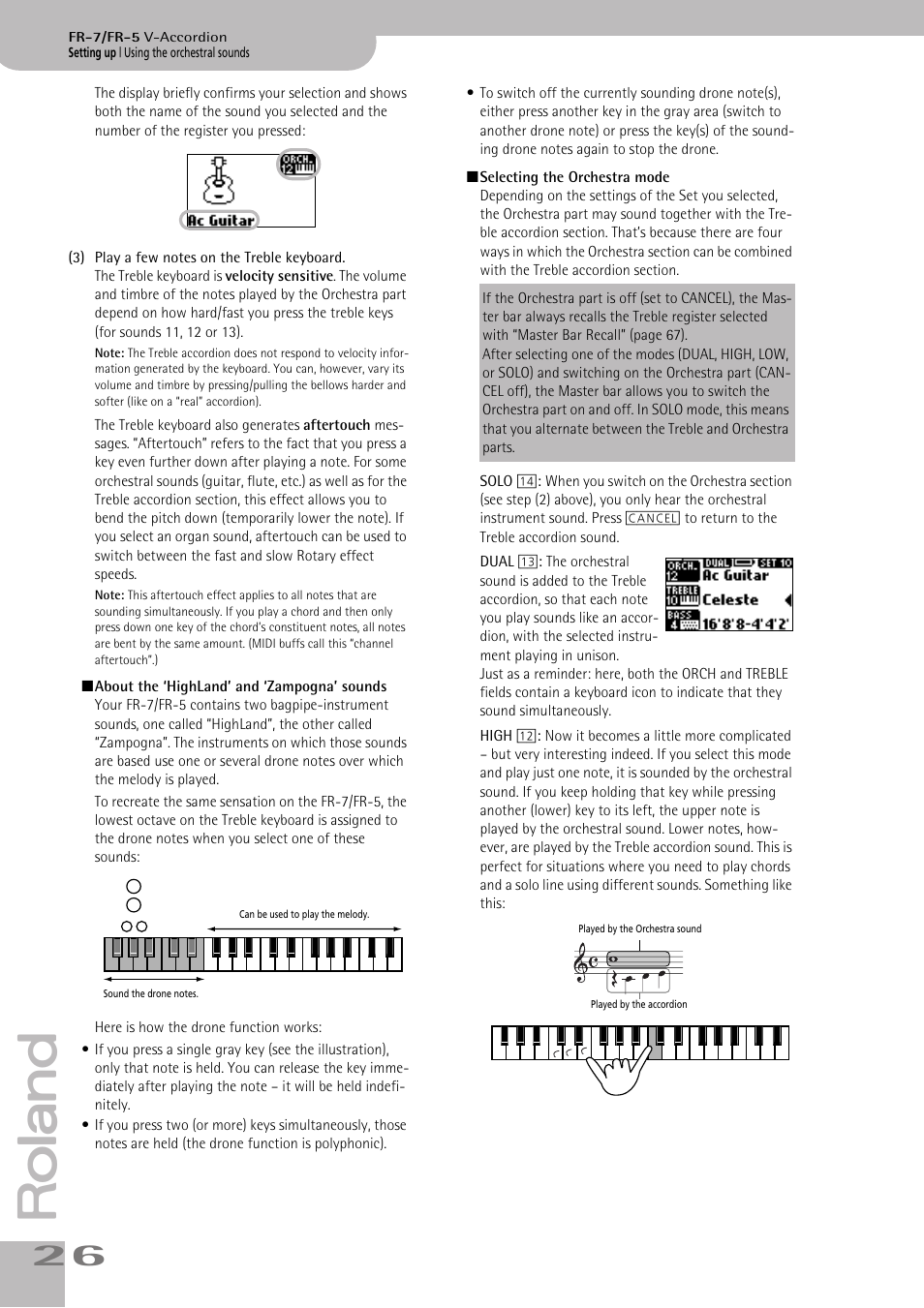 Roland V-ACCORDION FR-5 User Manual | Page 26 / 114