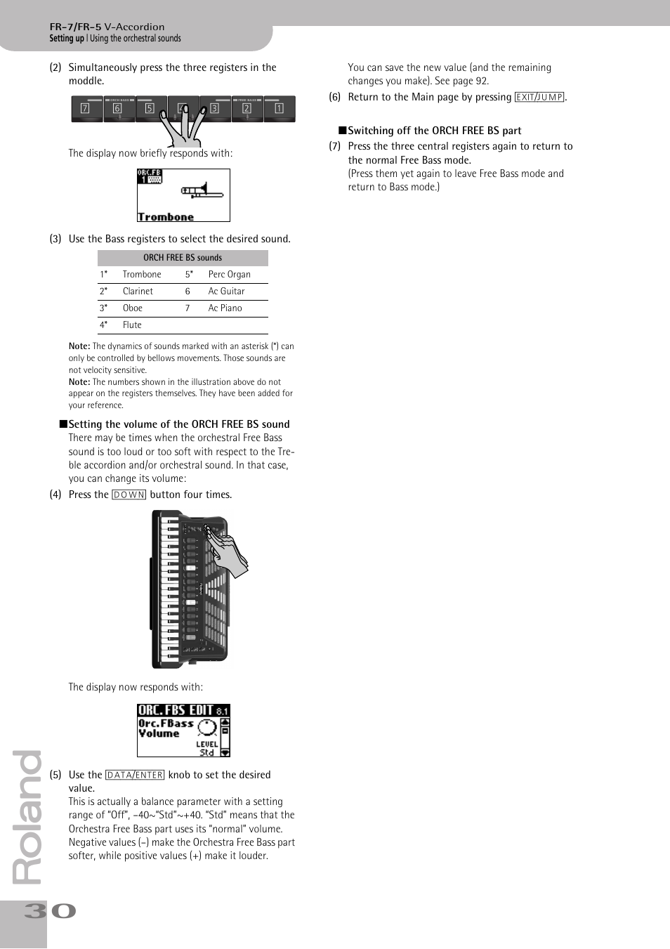 Roland V-ACCORDION FR-5 User Manual | Page 30 / 114