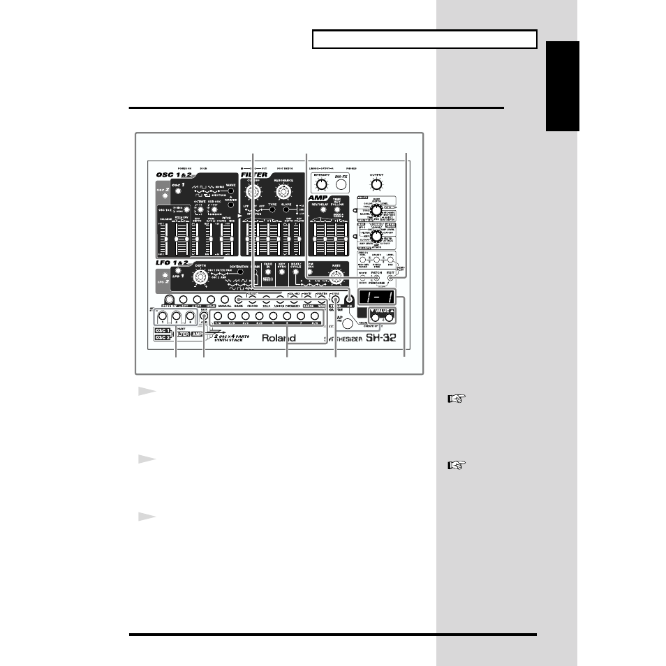 Roland SH-32 User Manual | Page 39 / 124