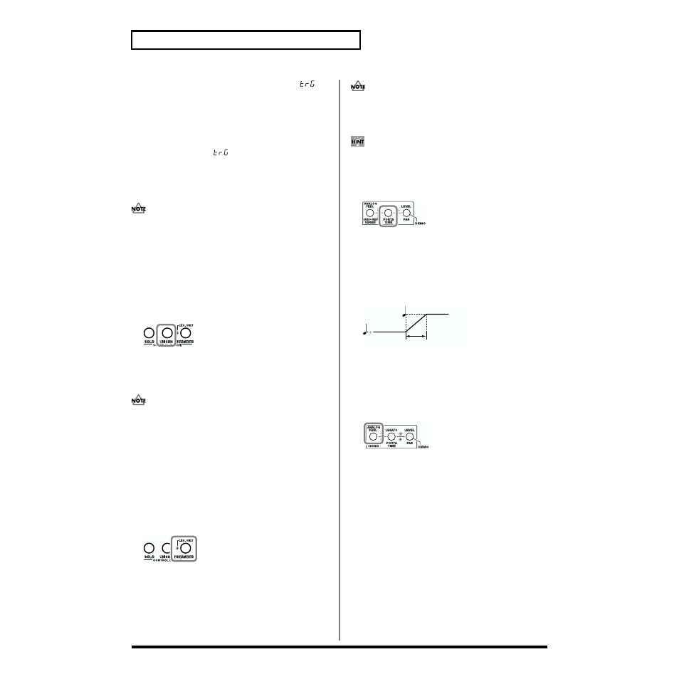 Layering sounds for greater fatness (unison), P. 62) | Roland SH-32 User Manual | Page 62 / 124