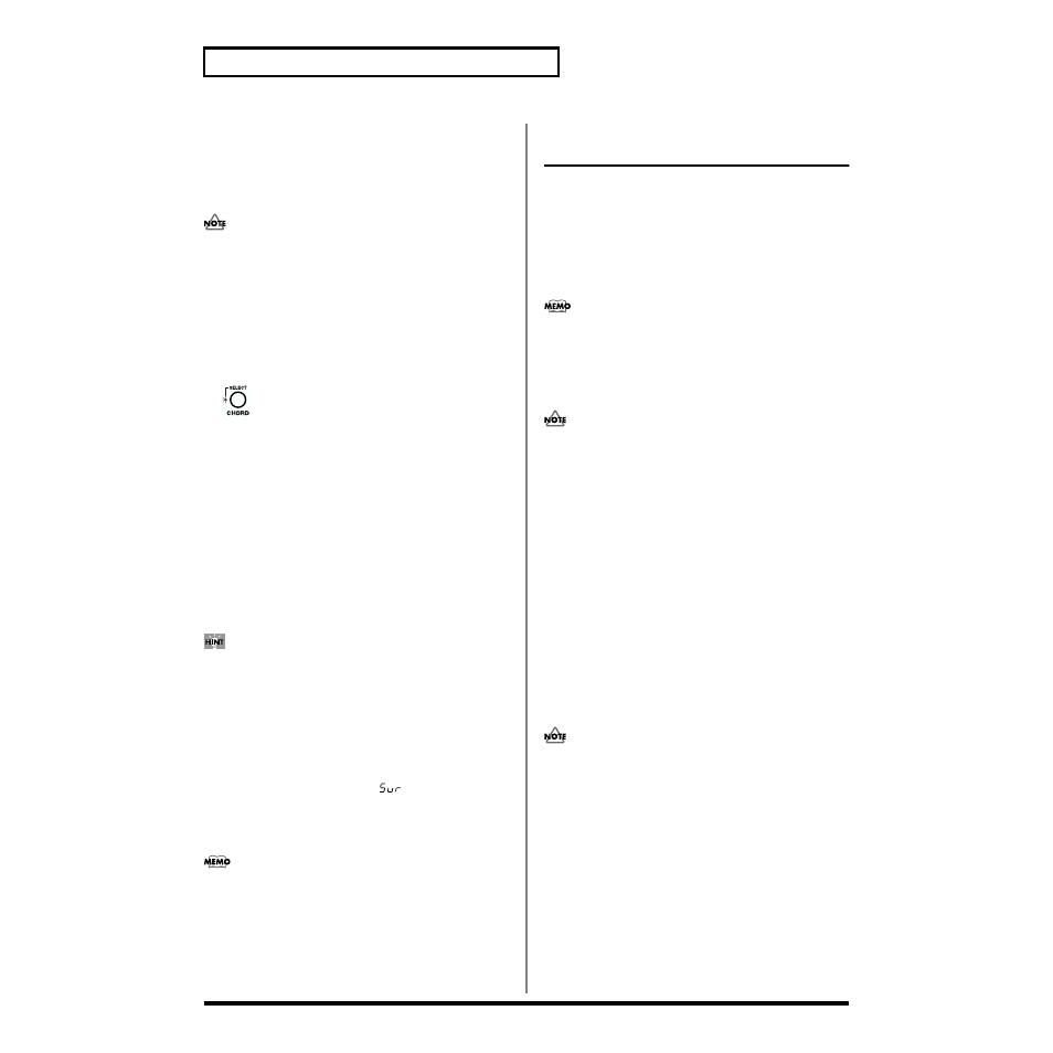 Creating your own chord forms, Selecting the chord form, Creating your own chord | Forms, P. 82) | Roland SH-32 User Manual | Page 82 / 124