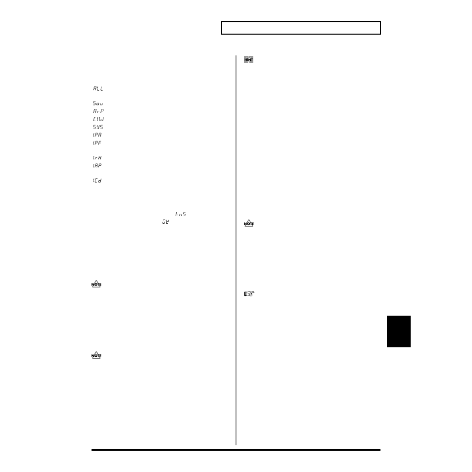 Restoring saved content to the sh-32 | Roland SH-32 User Manual | Page 89 / 124
