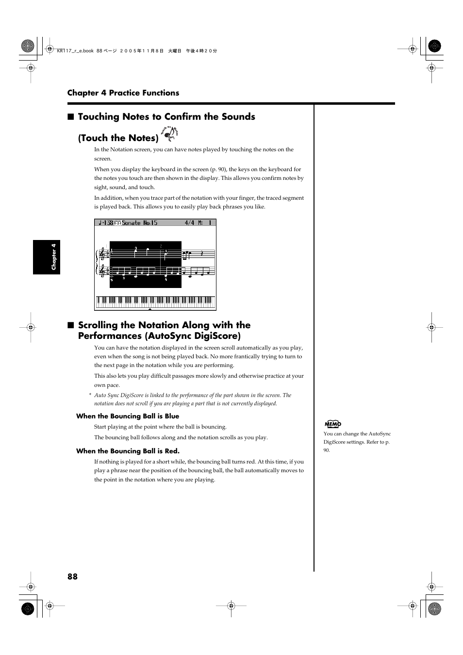 Roland KR117/115 User Manual | Page 88 / 228