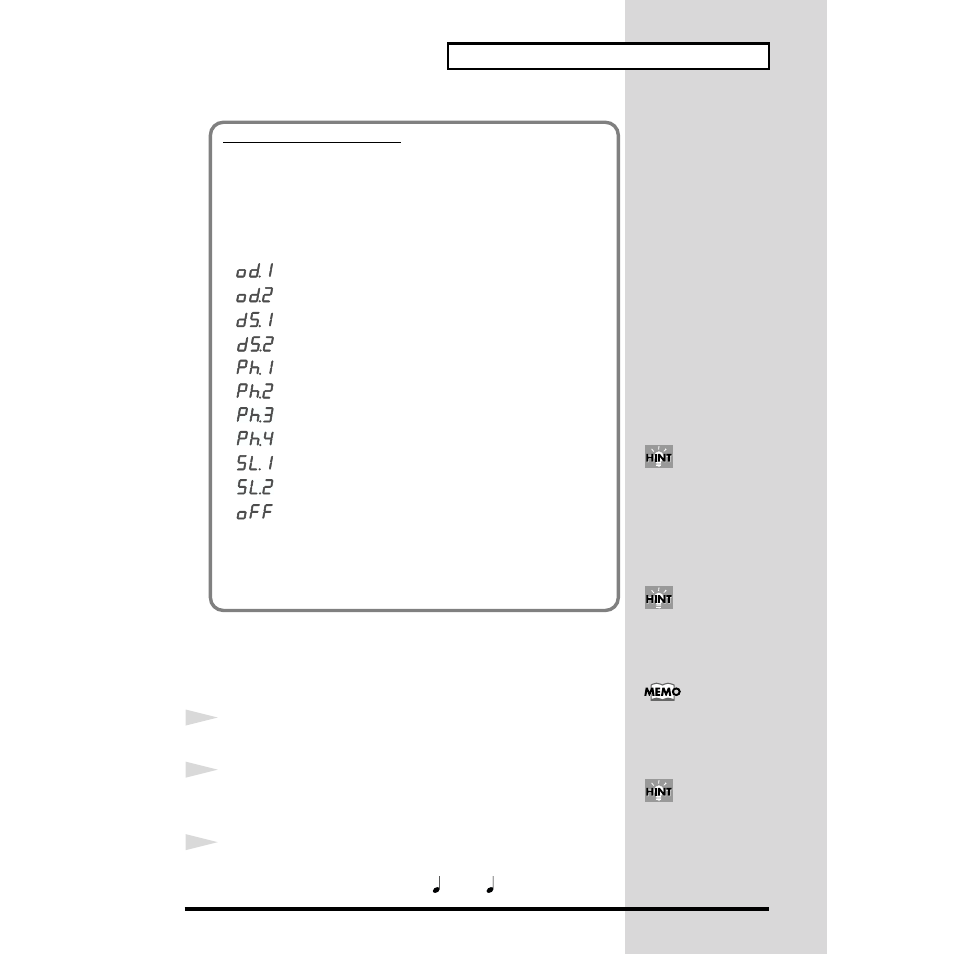 Adjusting the tempo of a pattern | Roland MC-09 User Manual | Page 17 / 88
