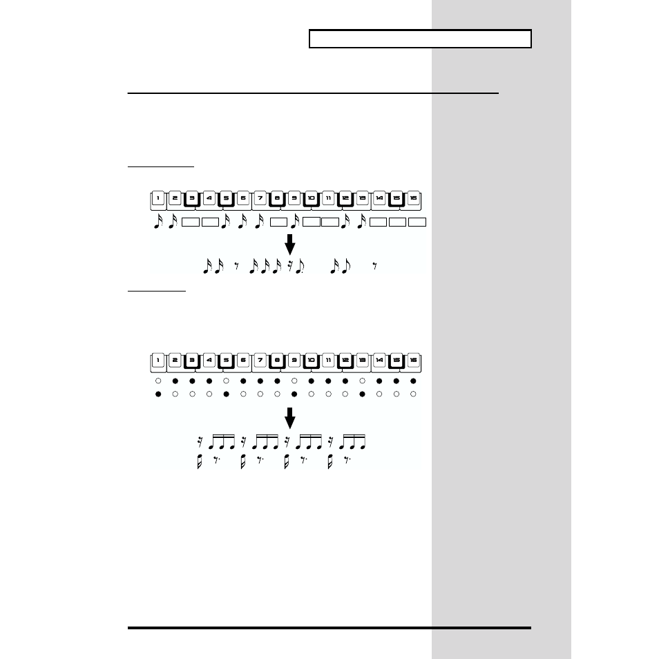 Creating a phrase (recording) | Roland MC-09 User Manual | Page 23 / 88