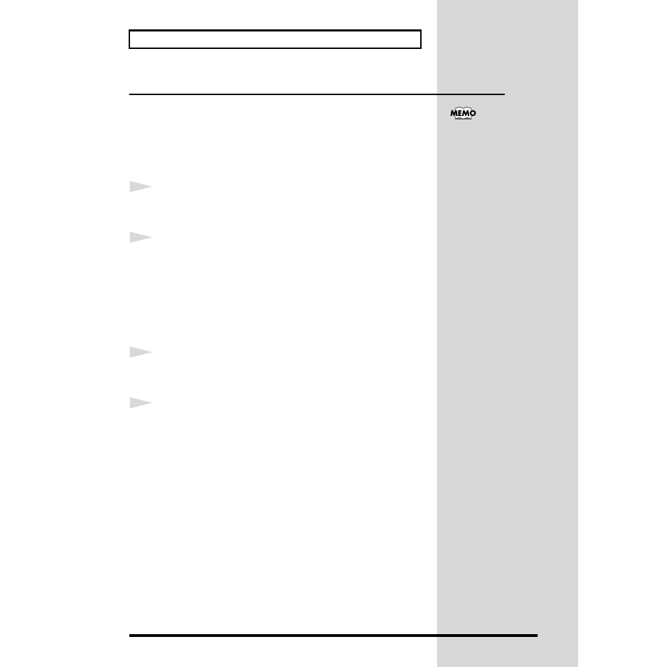 Saving your loop control settings | Roland MC-09 User Manual | Page 56 / 88