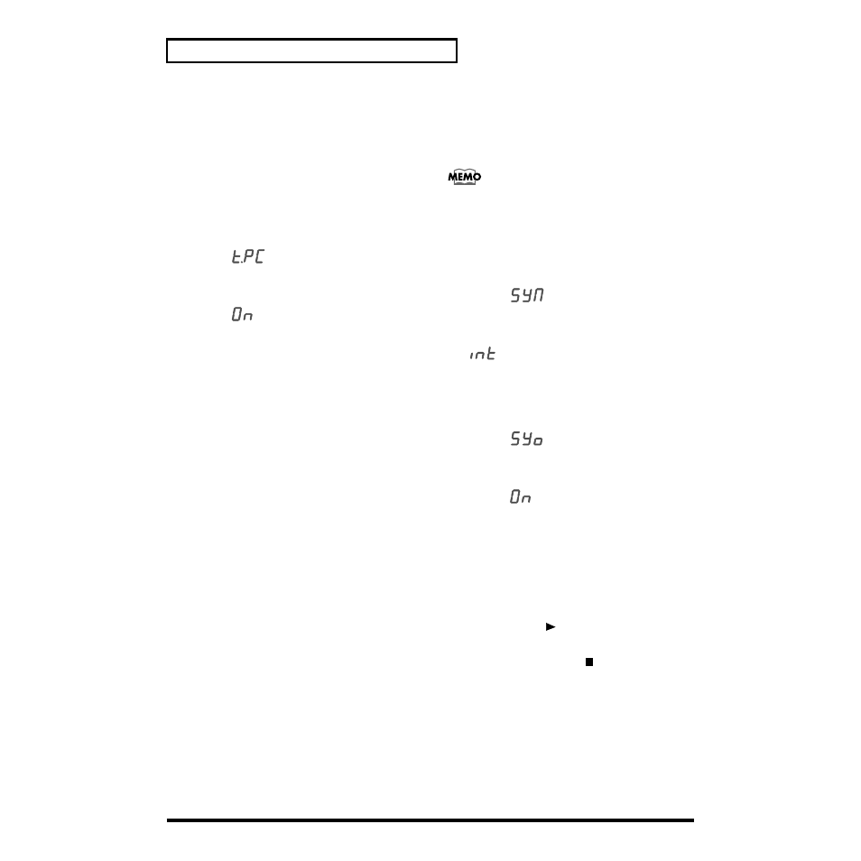 Controlling an external midi device, Synchronizing an external midi sequencer | Roland MC-09 User Manual | Page 62 / 88