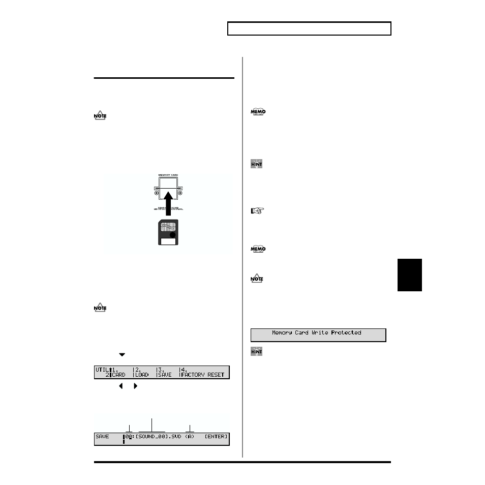 Saving a group of tones to a memory card, P. 167, p. 179) | Roland XV-88 User Manual | Page 167 / 312