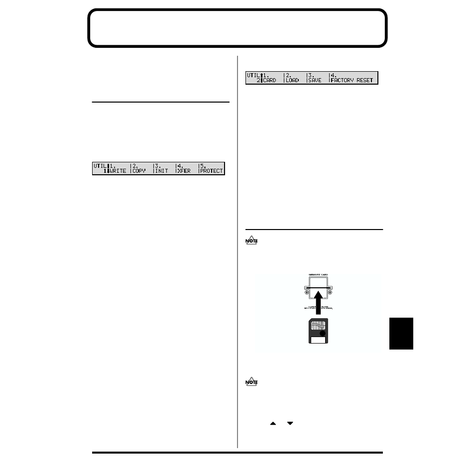 Chapter 10. memory settings (utility mode), About utility mode, Basic procedure in utility mode | About utility mode basic procedure in utility mode, P. 179) | Roland XV-88 User Manual | Page 179 / 312