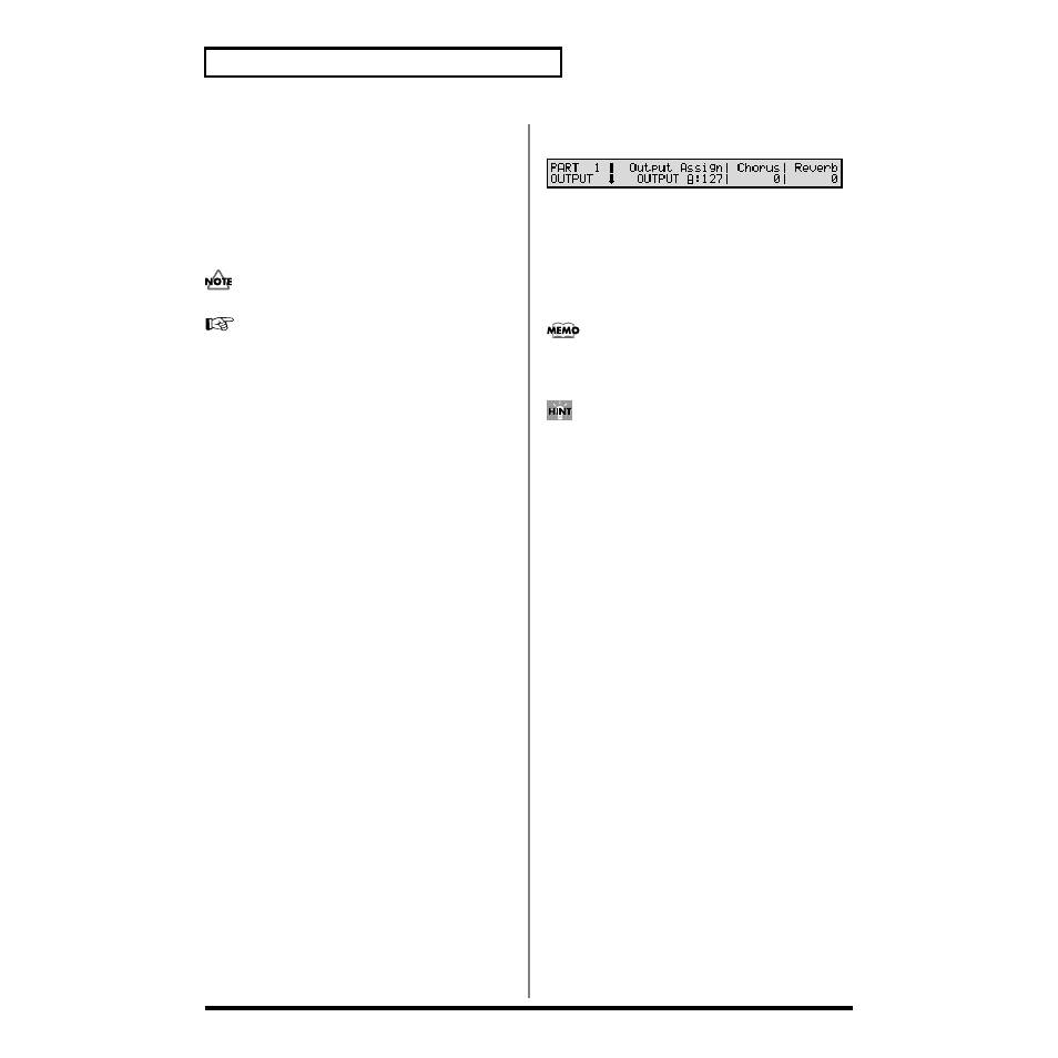 Making effects settings in gm mode (effects) | Roland XV-88 User Manual | Page 194 / 312