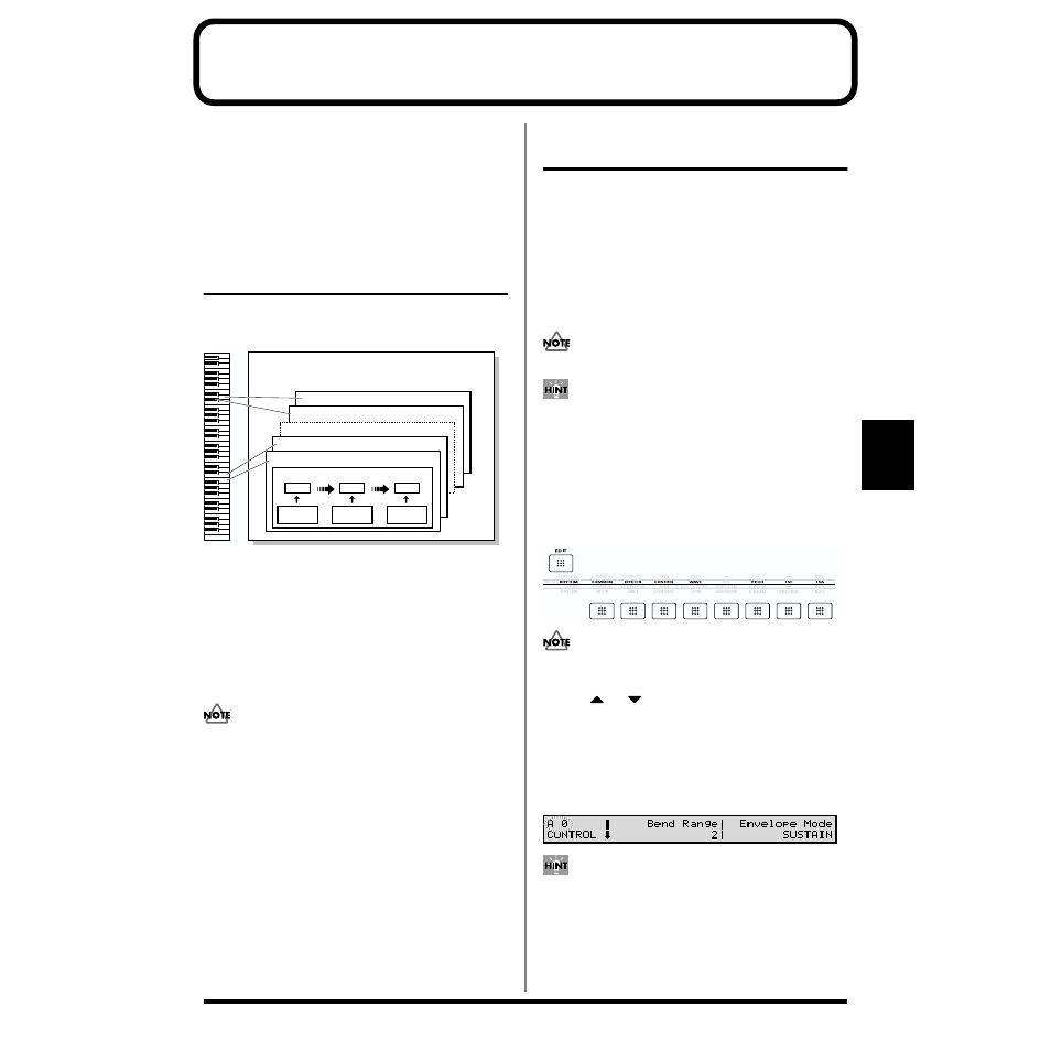 Chapter 6. creating rhythm sets, How a rhythm set is organized, How to make the rhythm set settings | Roland XV-88 User Manual | Page 93 / 312