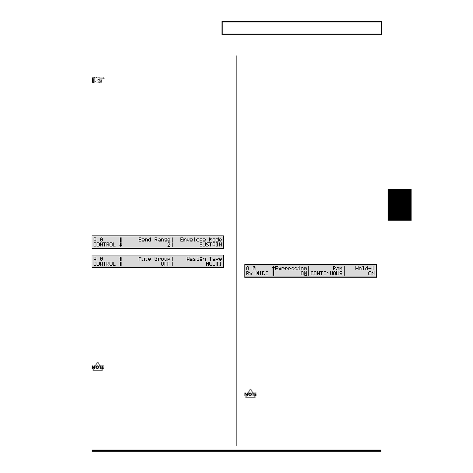 Setting effects for a rhythm set (effects) | Roland XV-88 User Manual | Page 97 / 312