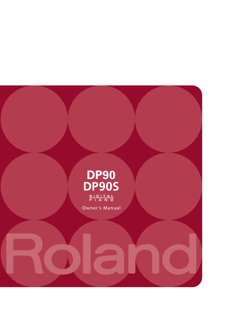 Roland DP90 User Manual | 64 pages