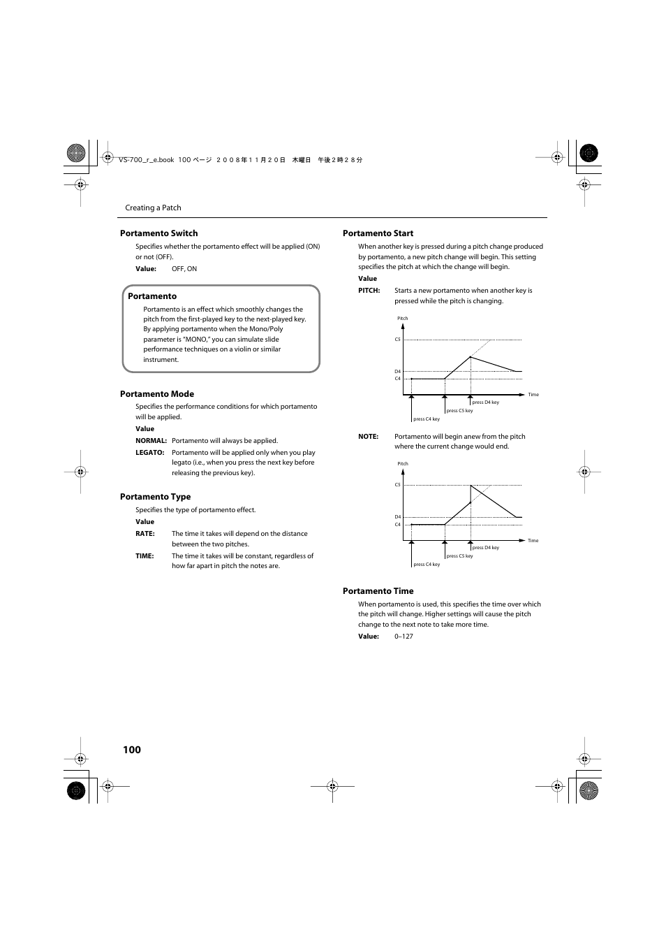 Roland Sonar V-Studio VS-700 User Manual | Page 100 / 188