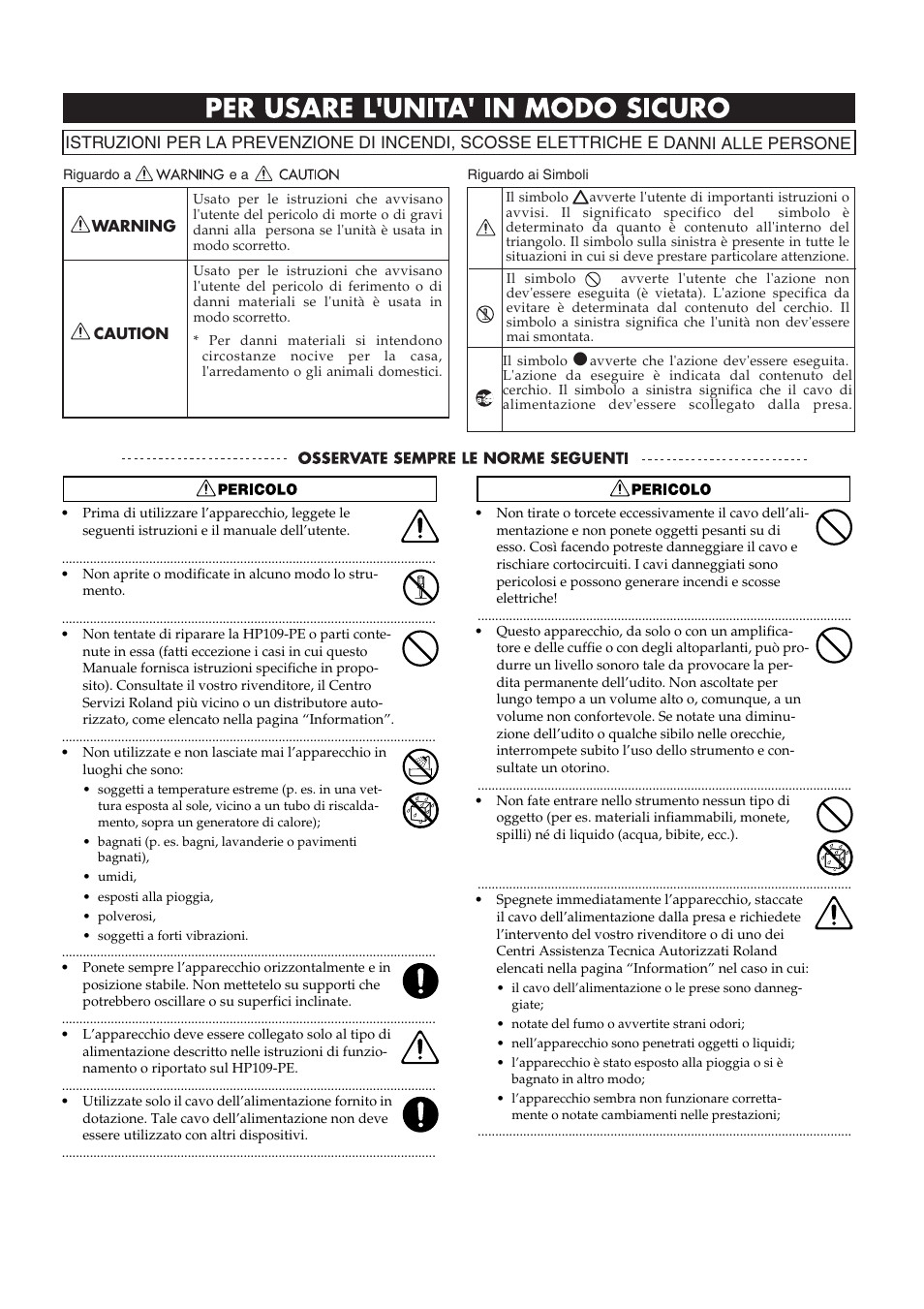 Roland HP109-PE User Manual | Page 124 / 250