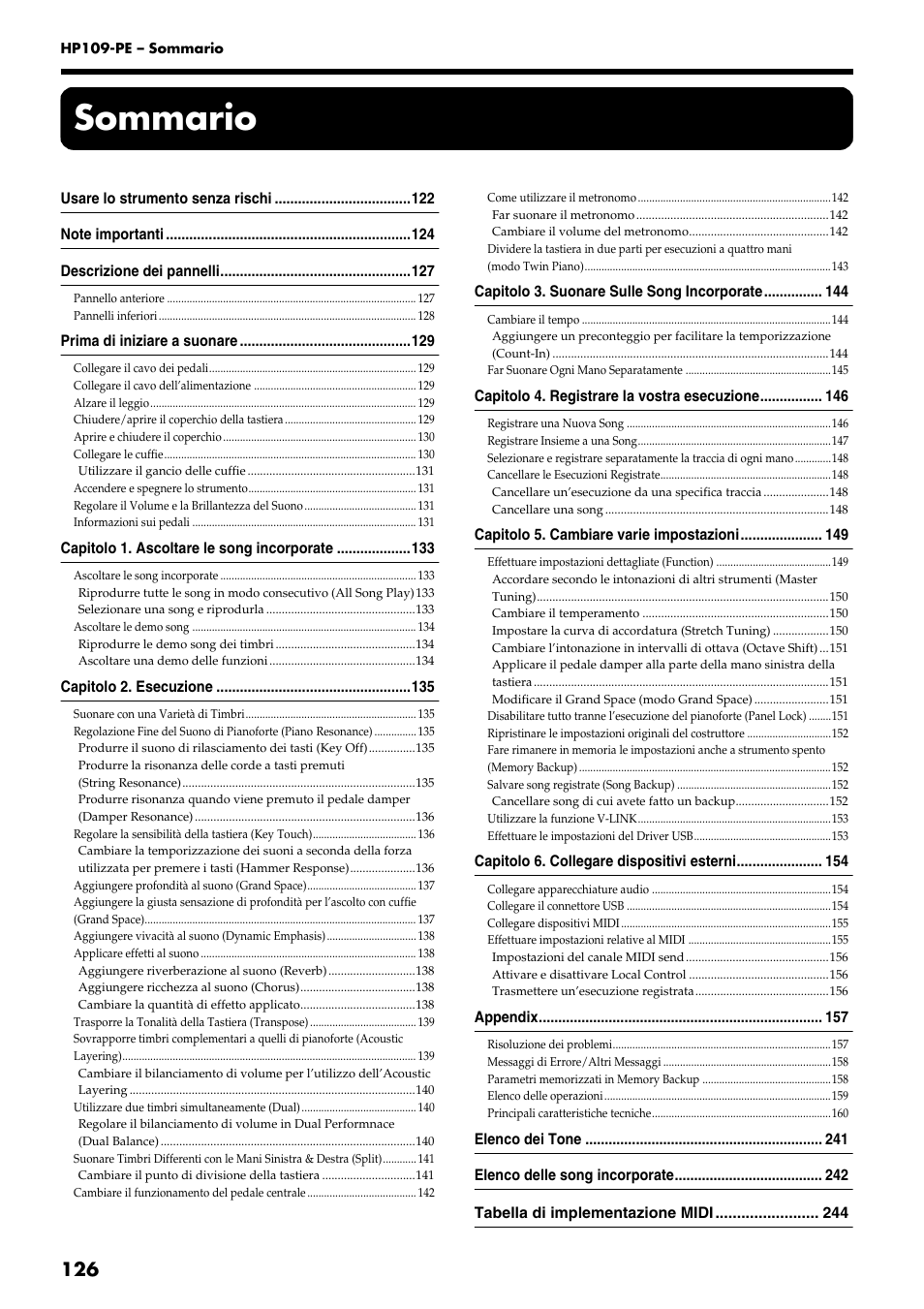 Roland HP109-PE User Manual | Page 128 / 250
