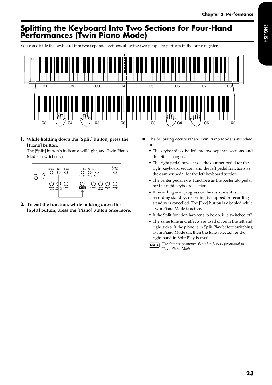 Roland HP109-PE User Manual | Page 25 / 250