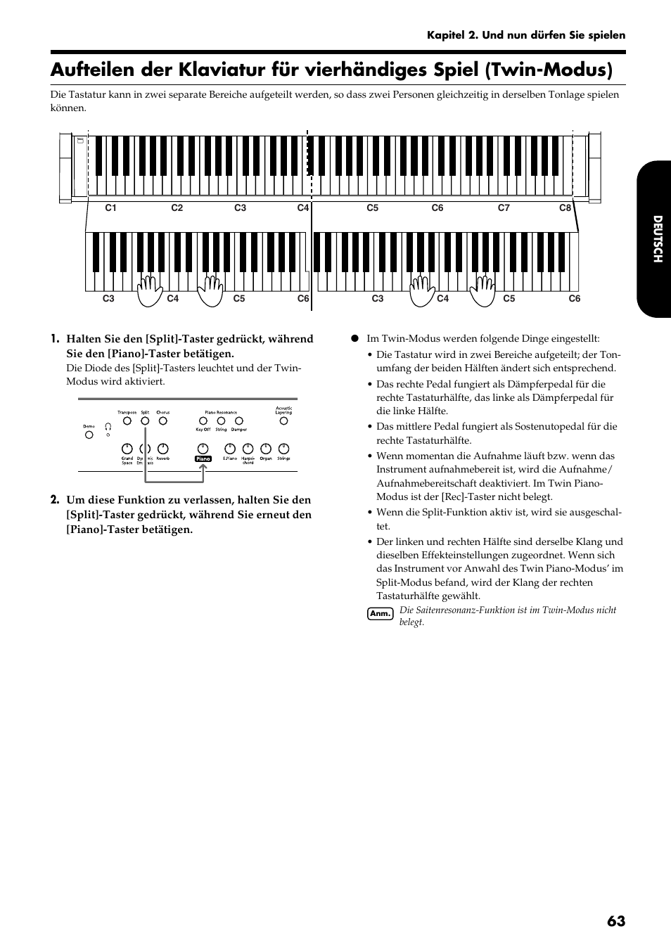 Roland HP109-PE User Manual | Page 65 / 250