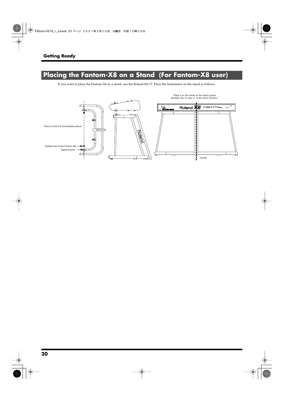 Roland X-6 User Manual | Page 20 / 348