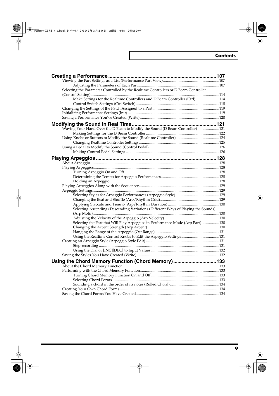 Roland X-6 User Manual | Page 9 / 348