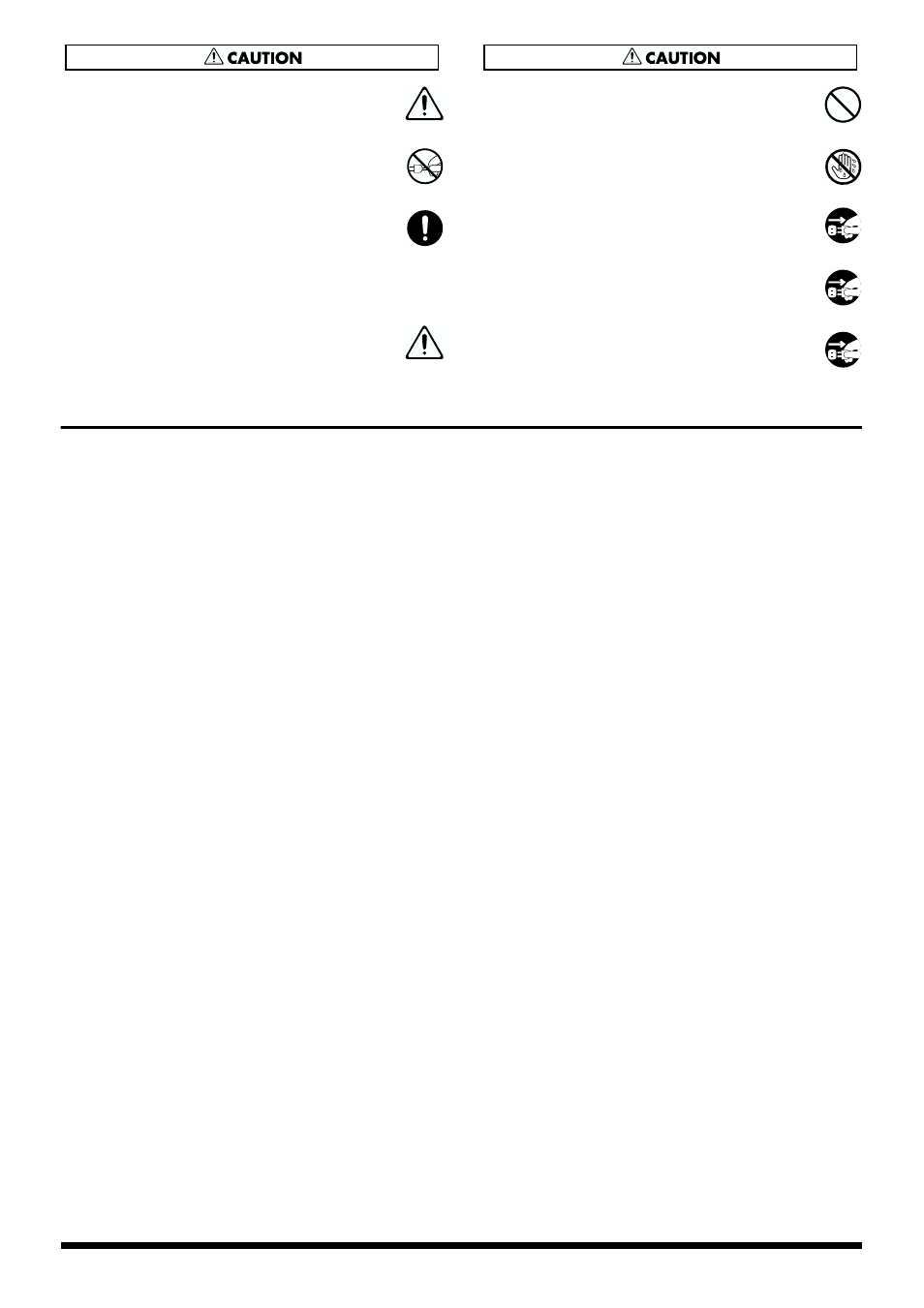 Important notes, Power supply, Placement | Maintenance, Additional precautions | Roland CUBE-30 User Manual | Page 4 / 8