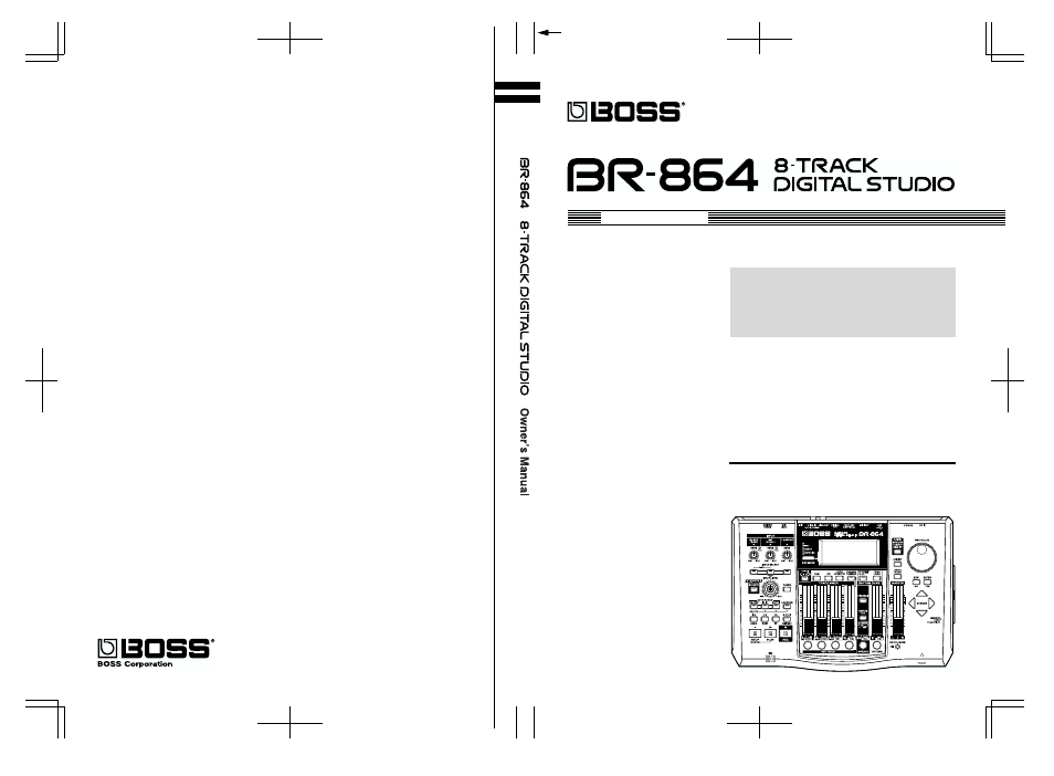 Roland BR-864 User Manual | 200 pages