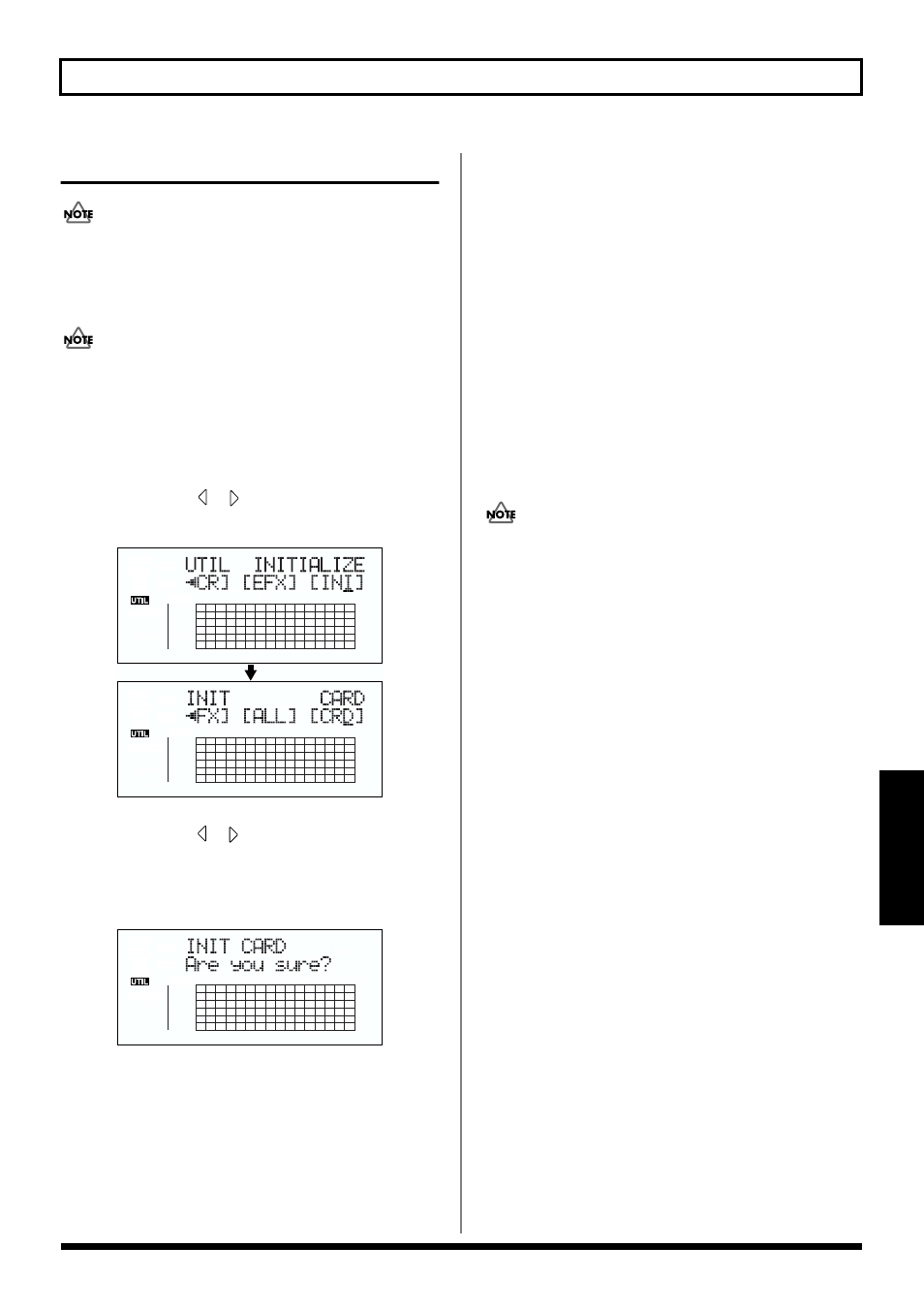 Initializing the memory card | Roland BR-864 User Manual | Page 149 / 200