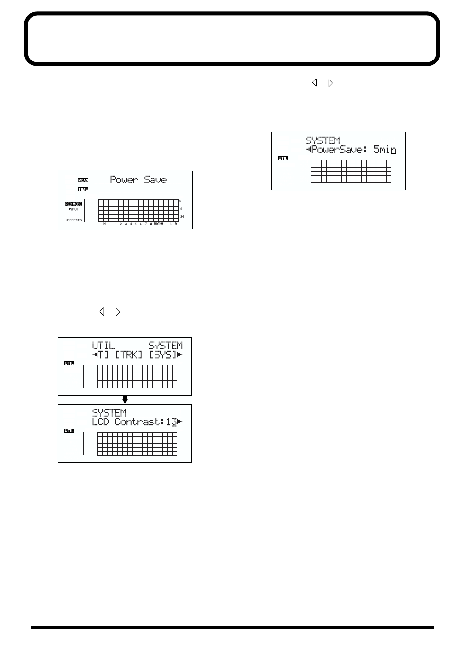 Conserving battery power (power save), Deactivating the power save function | Roland BR-864 User Manual | Page 150 / 200