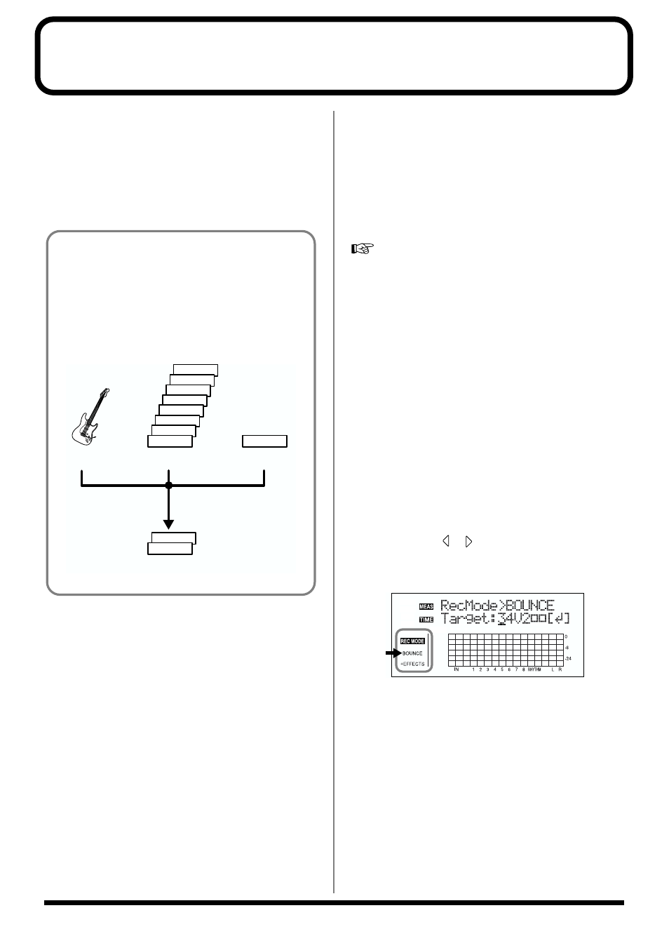 Putting multiple tracks together (bounce) | Roland BR-864 User Manual | Page 60 / 200
