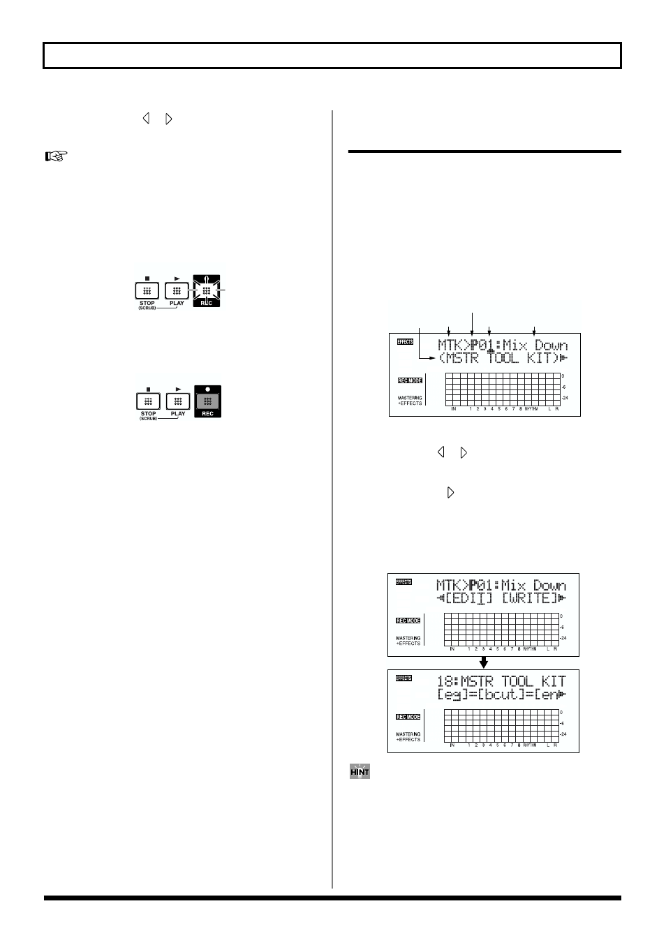 Editing the mastering tool kit settings, 66 mastering | Roland BR-864 User Manual | Page 66 / 200