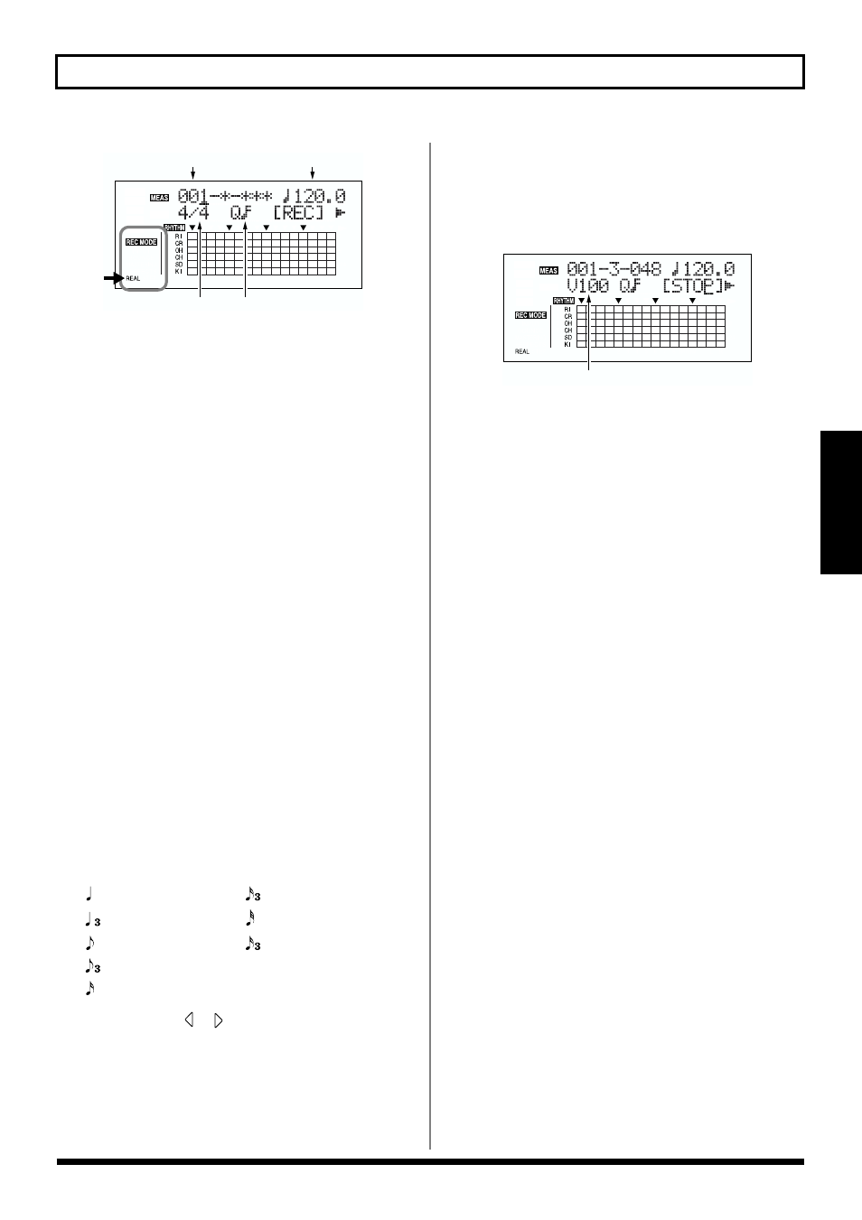 97 creating original patterns | Roland BR-864 User Manual | Page 97 / 200