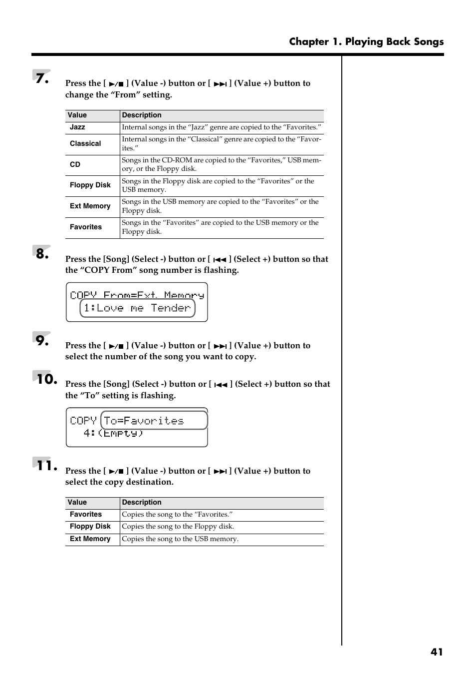 Roland RG-3 User Manual | Page 43 / 124