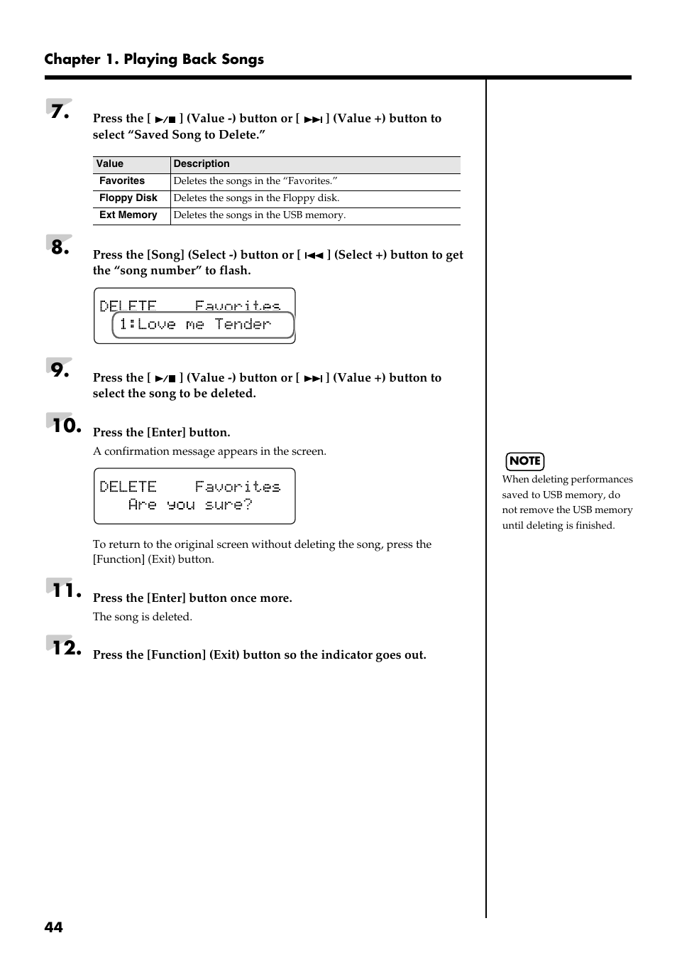 Roland RG-3 User Manual | Page 46 / 124