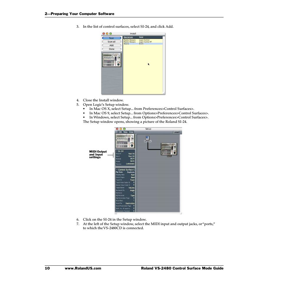 Roland VS-2480CD User Manual | Page 10 / 30