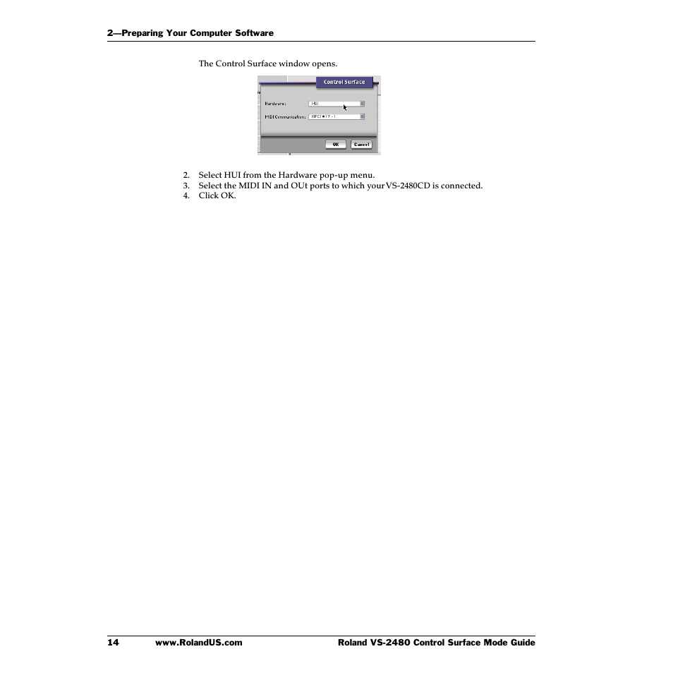 Roland VS-2480CD User Manual | Page 14 / 30