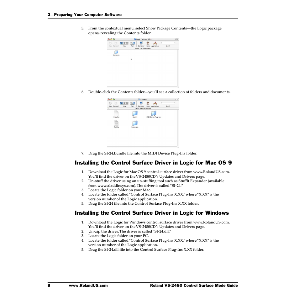 Roland VS-2480CD User Manual | Page 8 / 30