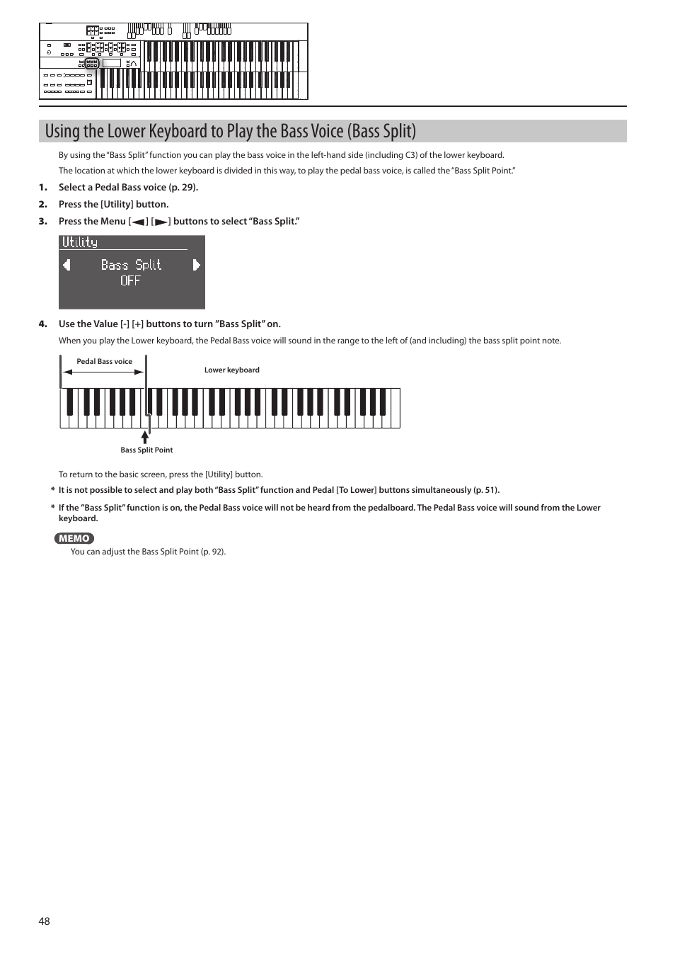 D (p. 48), P. 48) | Roland ATELIER Combo AT-350C User Manual | Page 48 / 132
