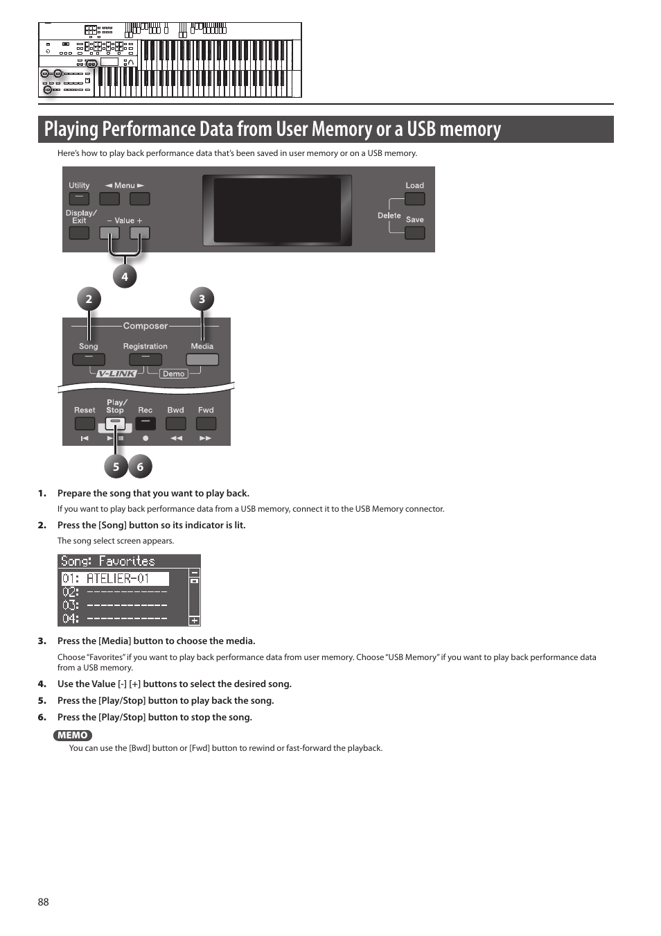 Y (p. 88) | Roland ATELIER Combo AT-350C User Manual | Page 88 / 132