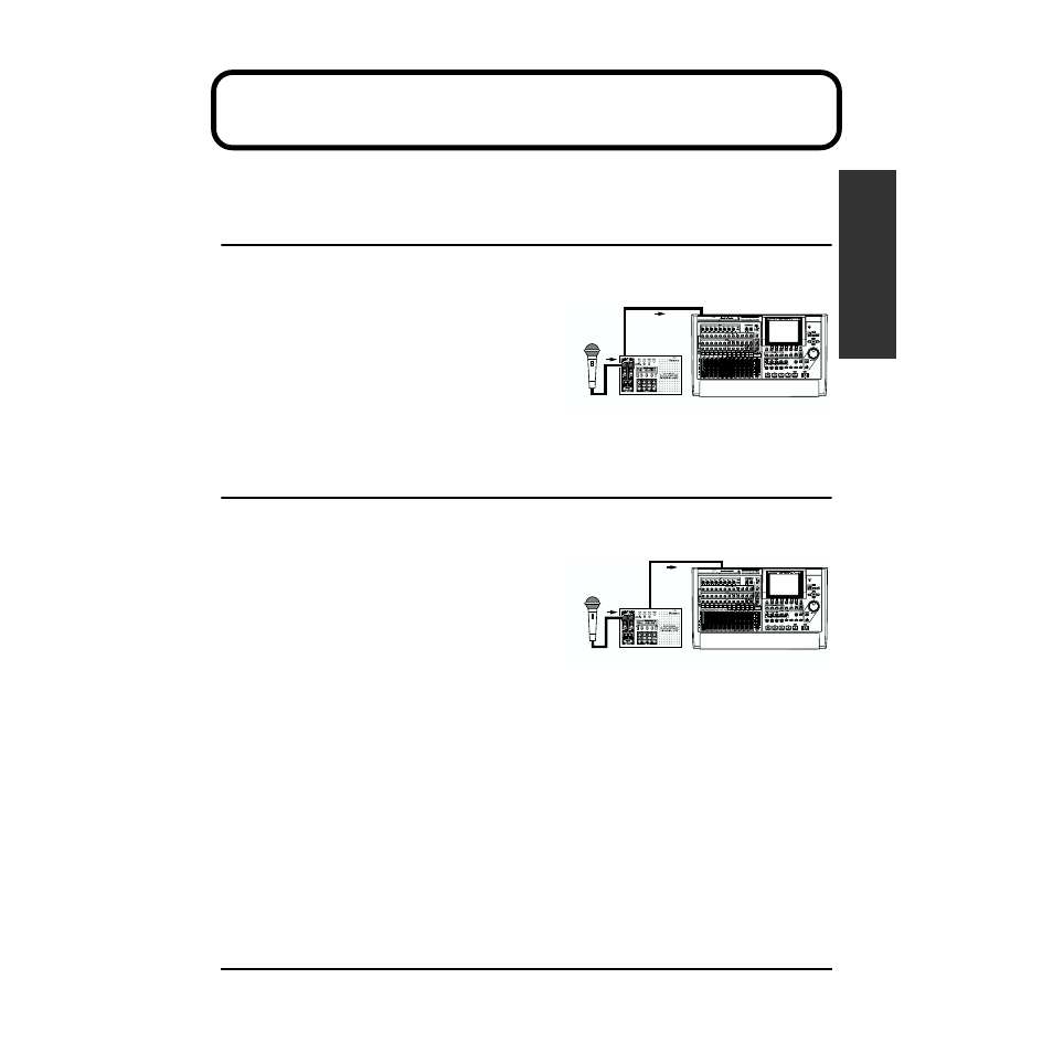 Examples of use, Analog input to analog output, Analog input to digital output | Roland MMP-2 User Manual | Page 27 / 61