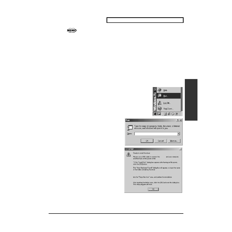 P. 31, Windows me / 98 | Roland MMP-2 User Manual | Page 31 / 61