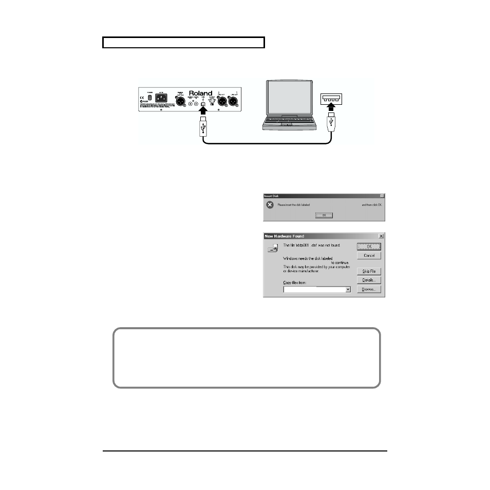 P. 32, Usb cable usb connector mmp-2, Windows 2000 | Roland MMP-2 User Manual | Page 32 / 61