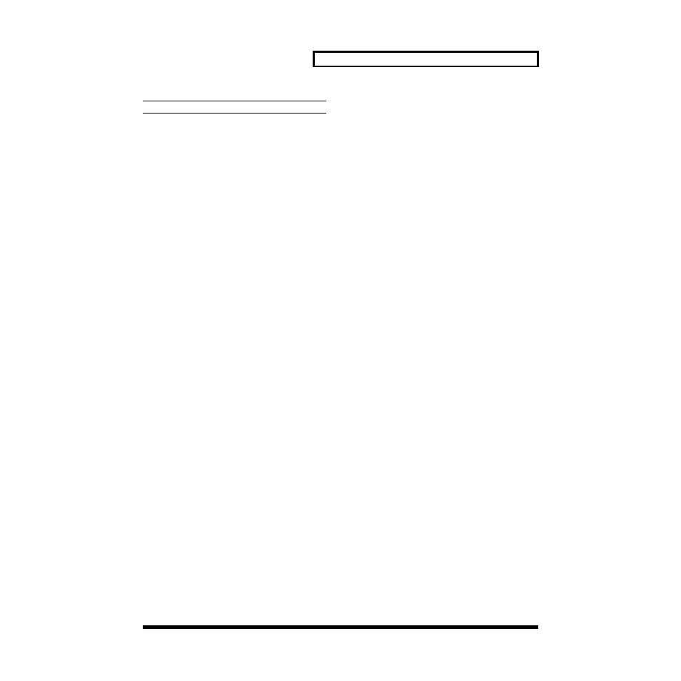 Data transfer address map, Parameter address block | Roland MMP-2 User Manual | Page 47 / 61