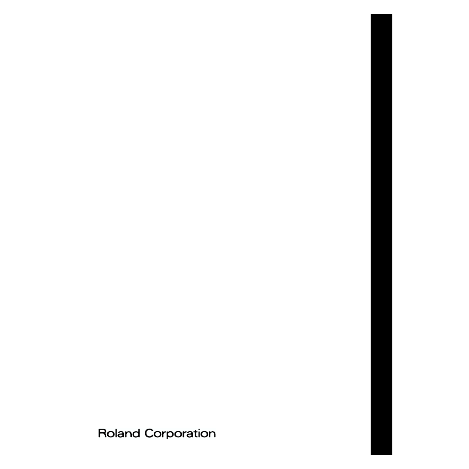 Roland MMP-2 User Manual | Page 60 / 61