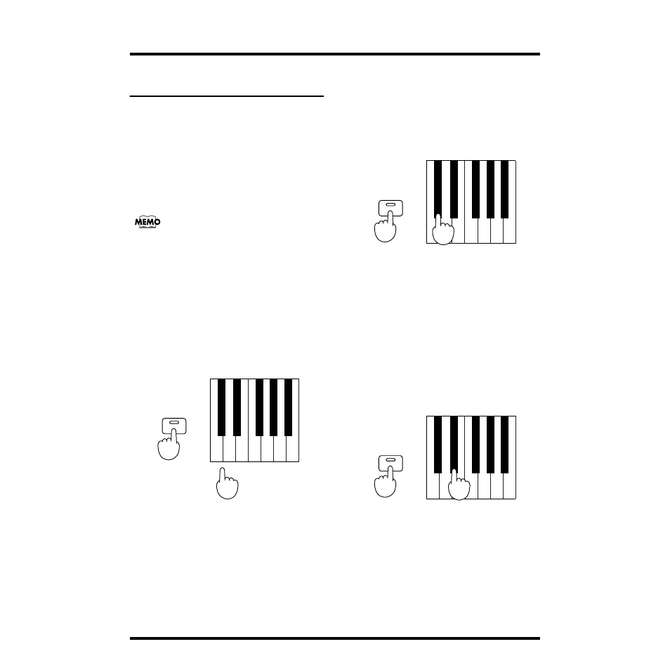 Adjusting the reference pitch — master tuning, Lowering/ raising the reference pitch, Setting the reference pitch to 440 hz | Setting the reference pitch to 442 hz | Roland pt-2000 User Manual | Page 17 / 28