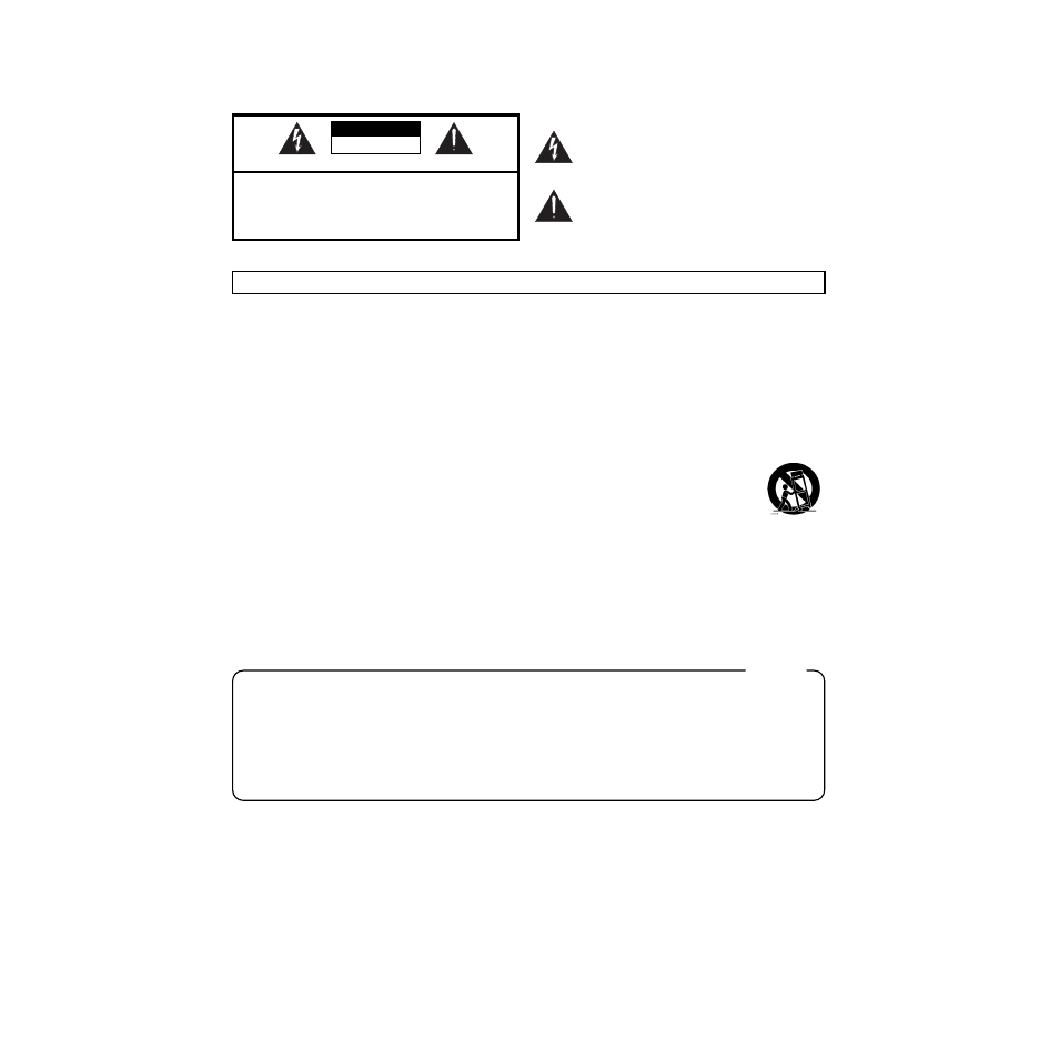 Using the unit safely | Roland pt-2000 User Manual | Page 2 / 28